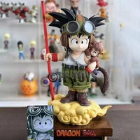 Dragon Ball Son Goku Figure con scimmia 26cm