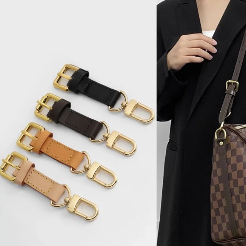 

Genuine Leather Shortened Strap for Speedy25 Bag Extension Belt Shortening Adjustment Buckle God Tool Backpack Belt Accessories