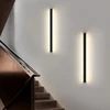 Porch Light Long Wall Light Modern Long Strip LED indoor lighting wall lamp Sconce 55cm 30cm 220V Decoration 2