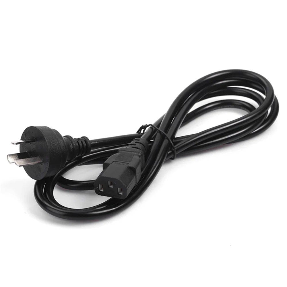 Universal Three-Prong AC Power Charging Cable - Brand New, 1.2M Length