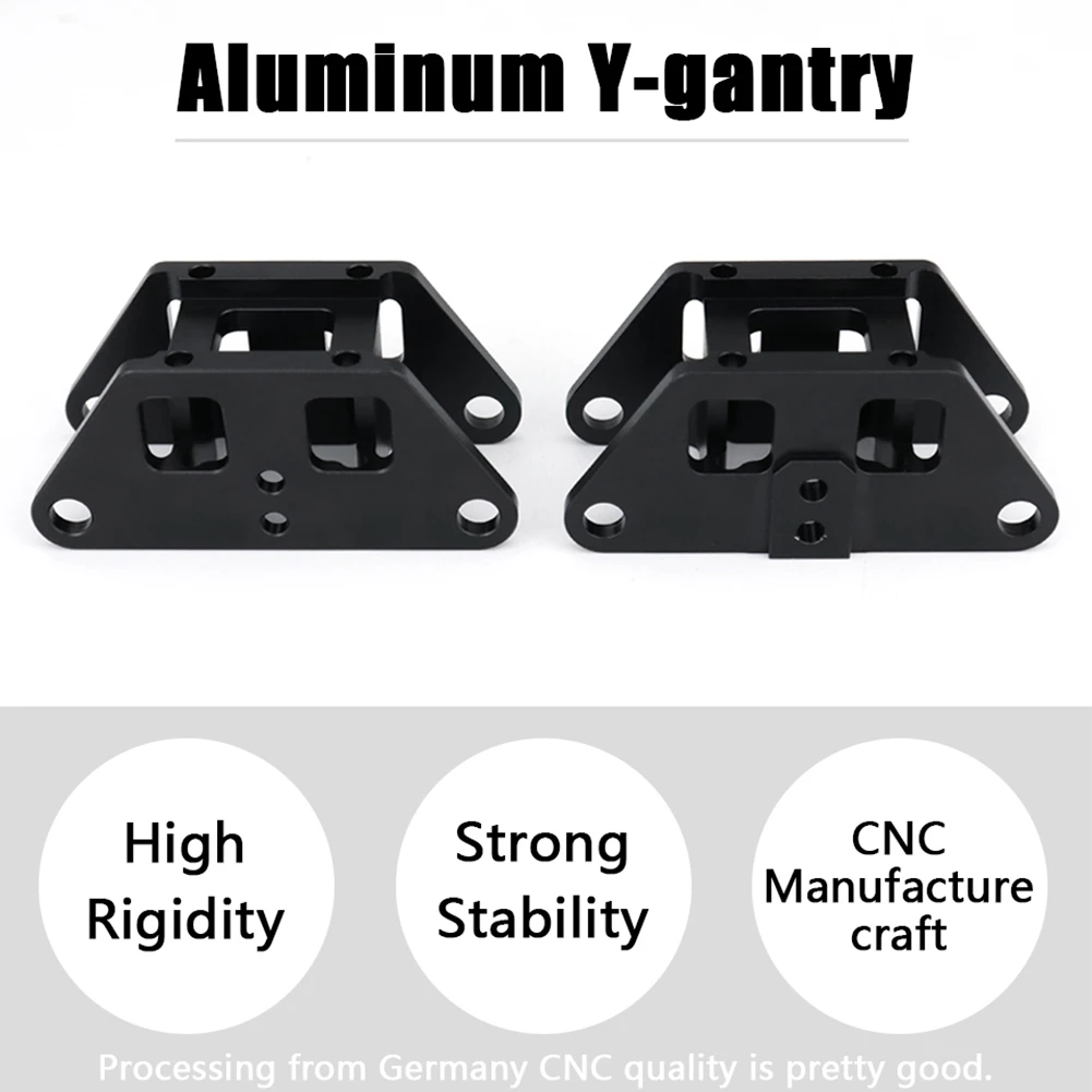 【BAAZ Fast 】VzBoT 3D 프린터용 초고속용 2Pcs CNC 알루미늄 Y 갠트리 가이드 3D 인쇄 액세서리