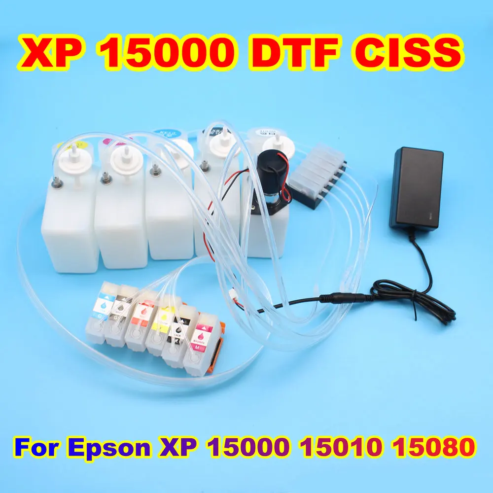 Direct to Film DTF refill Kit for Epson XP 15000