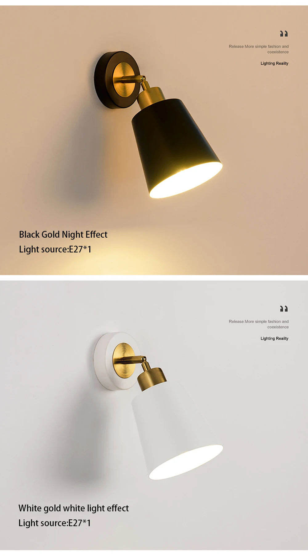 Simple Nordic Wall Lamps