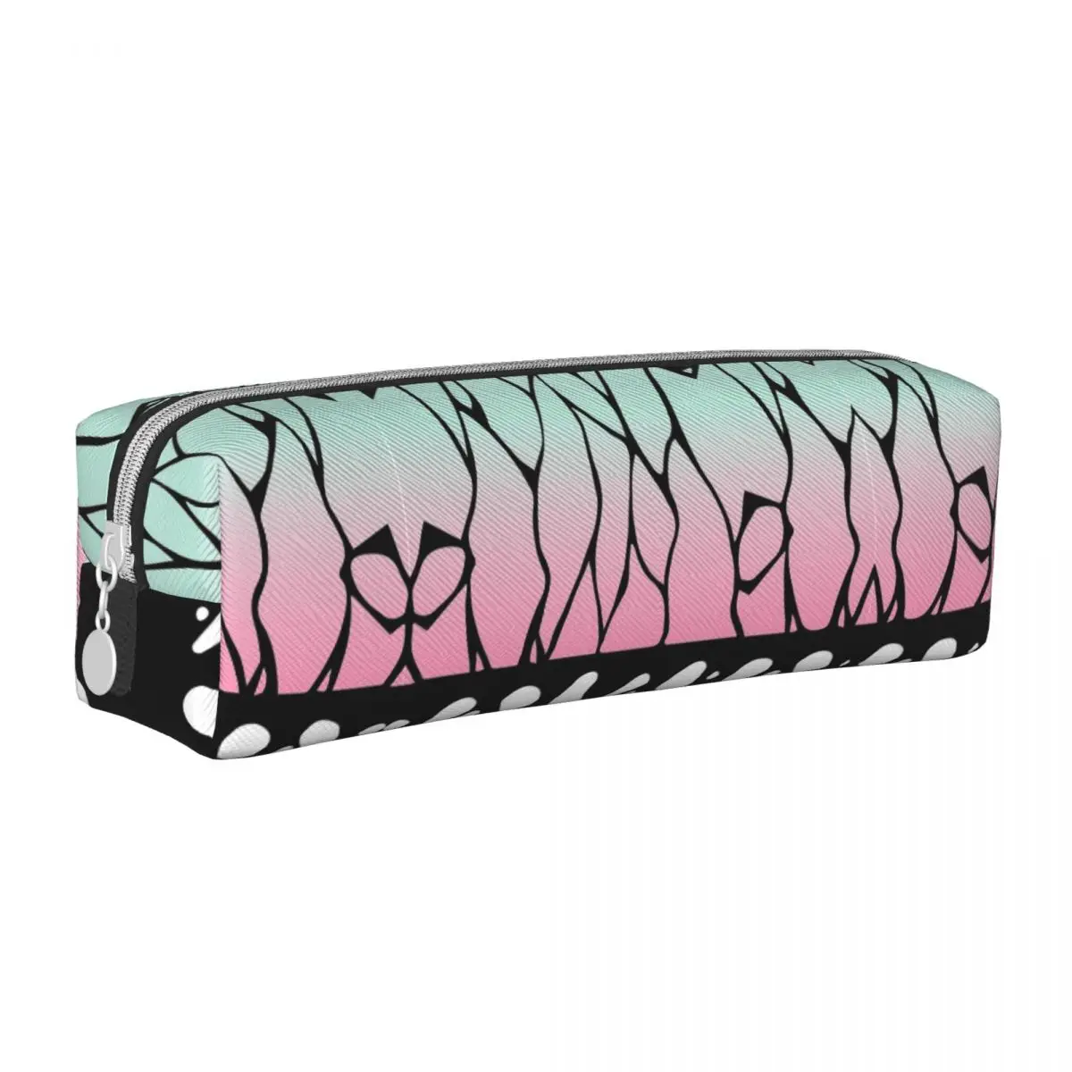 Demon Slayer Pencil Case Cute Kocho Shinobu Pen Box Bag Student Large Storage Students School Cosmetic Pencil Pouch