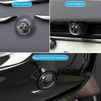 Voiture 360 °   Housse de protection pour caméra panoramique, protection d'objectif de caméra de recul, anti-poussière, anti-rayures, vision HD claire, pièces externes automobiles 4