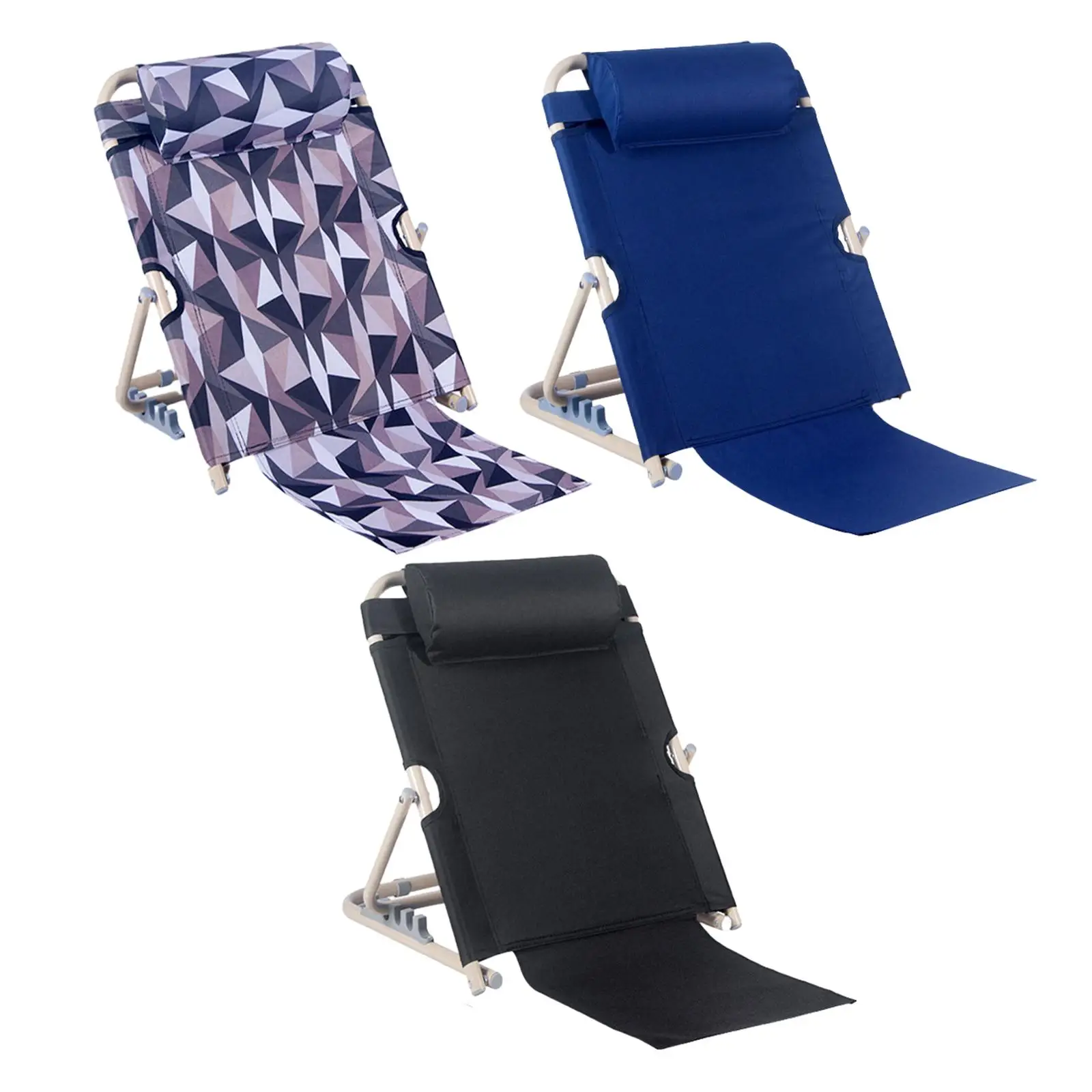 Bed backrest, folding floor chair, multifunctional backrest,