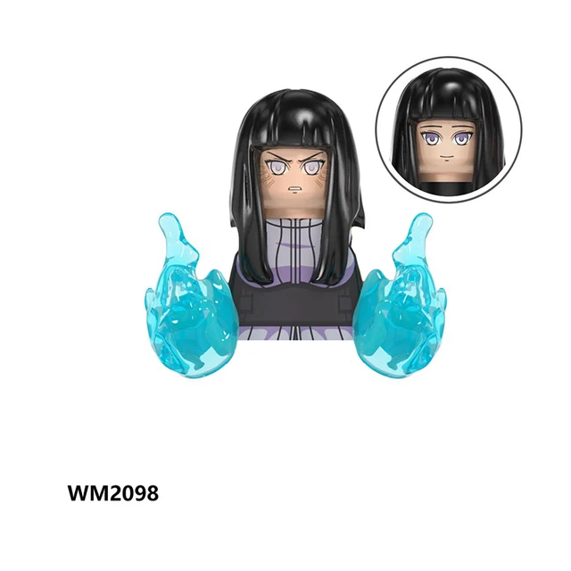 Naruto Sasuke Kakashi Akatsuki bricks Building Blocks Anime cartoon Mini Action Figures Heads Assembly Toys kids Birthday Gifts Bright Light Orange