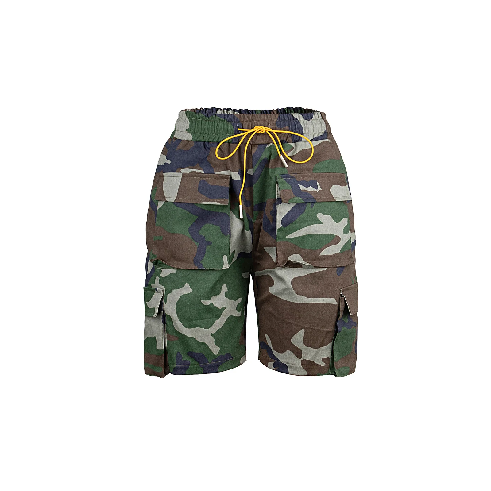 European and American women's fashion camouflage jeans multi pocket Cargo pants casual pants shorts women  jean shorts women