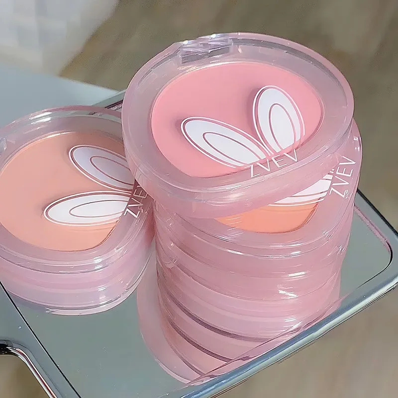 Monochrome Cute Blush Matte Soft Lightweight Mineral Powder Cheek Tint Natural Nude Brightening Contouring Rouge Blusher Makeup, powder blusher,blush powder,facial blusher,monochrome blush