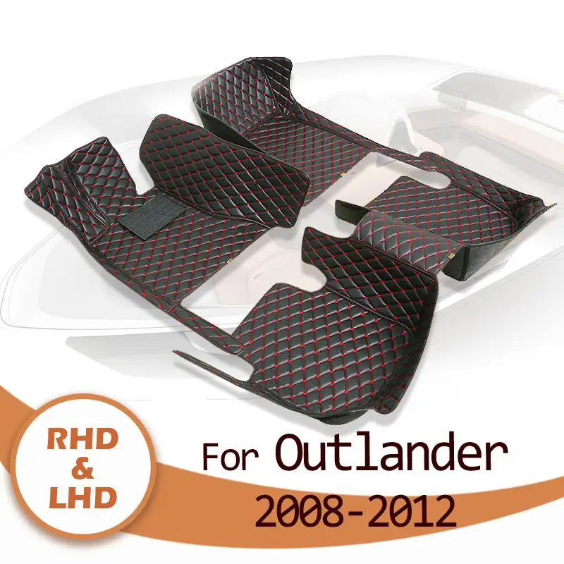 

Car Floor Mats For Mitsubishi Outlander (five Seat) 2008 2009 2010 2011 2012 Custom Auto Foot Pads Automobile