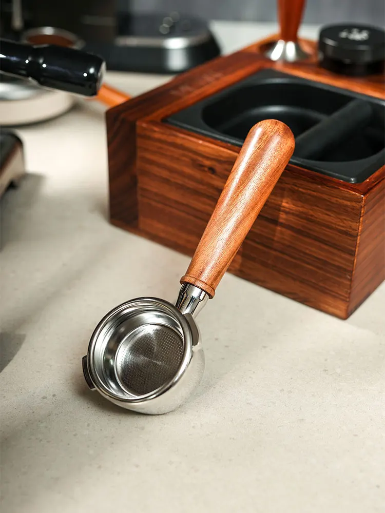 Acier Inoxydable Café Porte-filtre Sans Fond NEOUZA 58 Mm - Compatible Gaggia Classic Pro, Acier Inoxydable 304 Accessoire Café Gaggia 58mm