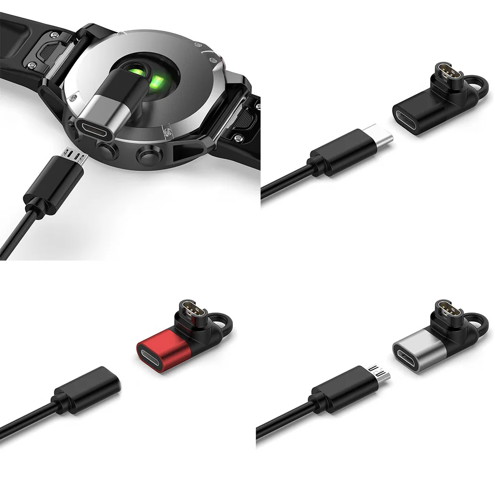 Micro Usb/typec/ios Watch Charging Adapter Hole Smart Watch Power