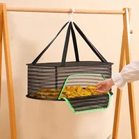 Hanging Drying Net for Herb Drying Multifunctional Muti-layer Anti-mosquito Fish Strong and Durable Food Clothes Dryer Basket 1