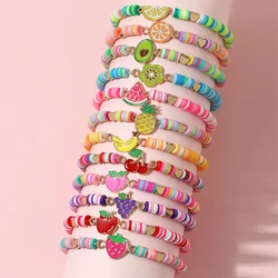 Unicorn Cat Flower Charm Handmade Beaded Friendship Bracelets Set (E)