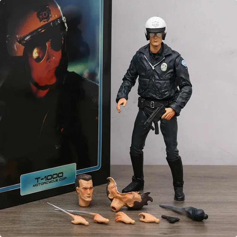 NECA 7 インチターミネーター 2 審判の日 T-1000 高品質 PVC
