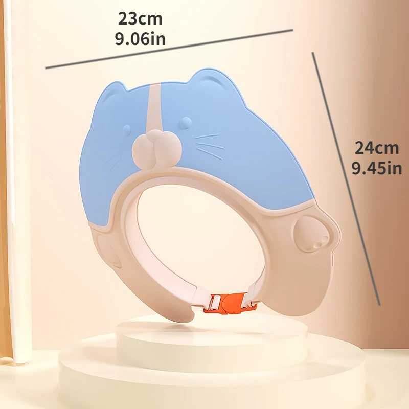 Baby Shampoo Cap Waterproof Protection Silicone Adjustable Shampoo Children's Safety Cover Bath