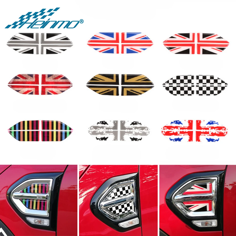Per Mini Countryman F60 Car Side Fender Sticker Car Light Styling Accessori Decorativi Adesivi Per Mini F60 Per Mini Jcw