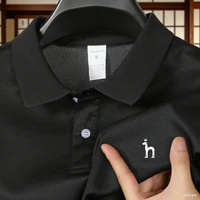 Polo à manches courtes pour homme de marque haut de gamme, t-shirt décontracté de golf tendance pour l'été, best-seller 6