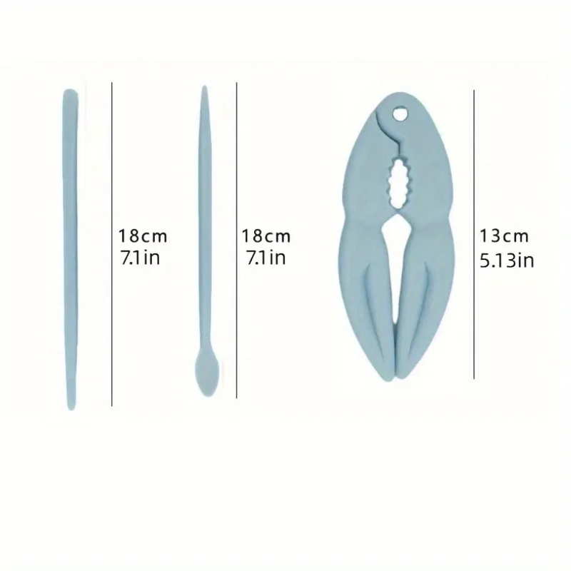 Versatile Seafood Cracker Set for Crab Legs Lobster Claws Walnut and Peanut Shelling Multicolored Household Kitchen Tools