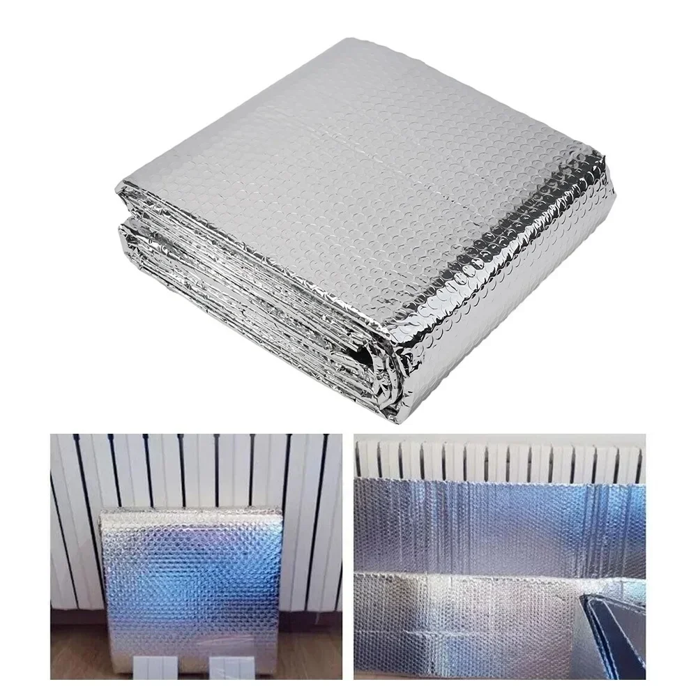 5mx60cm Radiator Insulation Foil Bubble Radiator Reflective Film Thermal Insulation Film