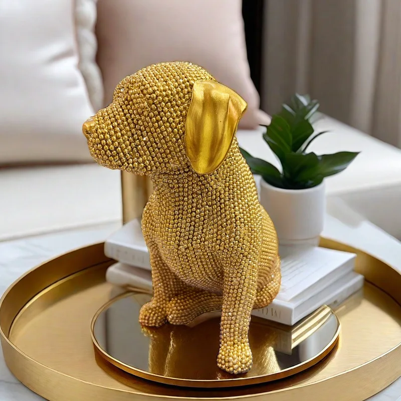 

Лабрадор, креативное украшение для гостиной, искусственная смола