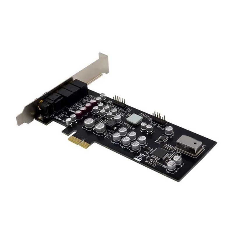BNGF-PCIe X1 CM8828 7.1CH E-Sports Video Live Broadcast Lossless Dts Sound Card Fiber Optic Coaxial Sound Card Module
