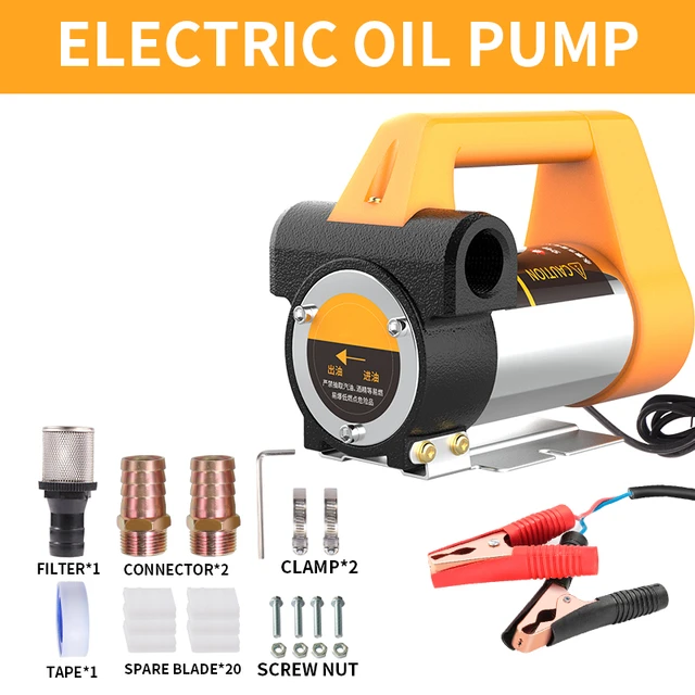 780W Elektrische Ölpumpe 12V/24V Selbst-pumpe Diesel Pumpe Tanker Öl Pumpe  Tragbare elektrische Öl Pumpe - AliExpress