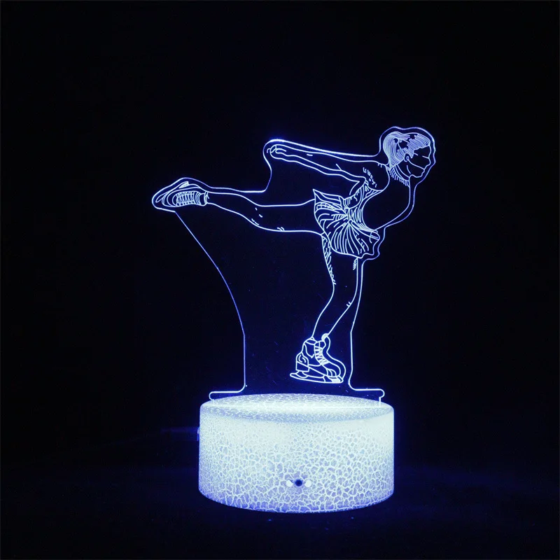 Nightdn  3D ߰ , ƿ LED 7  ġ ̺ å ,  ũ , Ʈ  Ȩ 