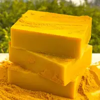 Savon au curcuma nettoyant pour le visage Anti-acné blanchissant la peau éclaircissant visage élimine les boutons éclaircissant gingembre savon fait à la main 3