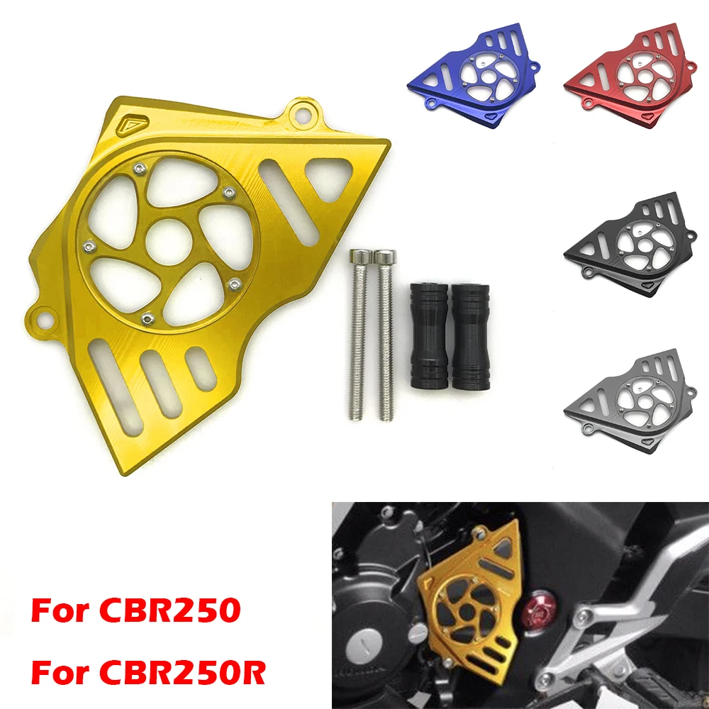 Motorcycle Front Sprocket Chain Guard Gear Protection Cover For