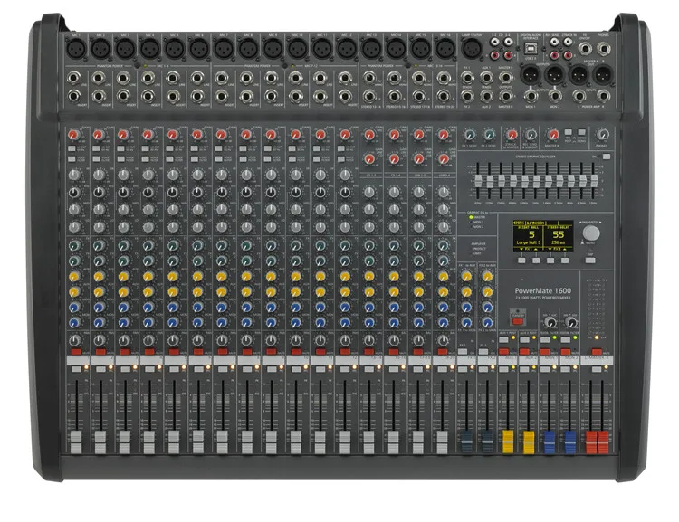 

Superior Quality Powermate PM 1600-3 Powermate PM 1600 Sound Audio Mixer Interface