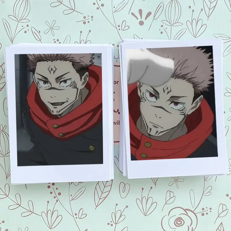 Photo Cards Comics Photo Cards Manga Photo Cards Anime Card Bookmark JJK Lomo Cards Bookmark Ryomen Sukuna 3inch Cards Book Clip Pagination Cute Anime Goods Collection Desk Display Friend Cute Gift