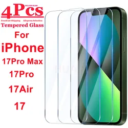 Premium Tempered Glass Screen Protector - 2Pcs (For iPhone 17)