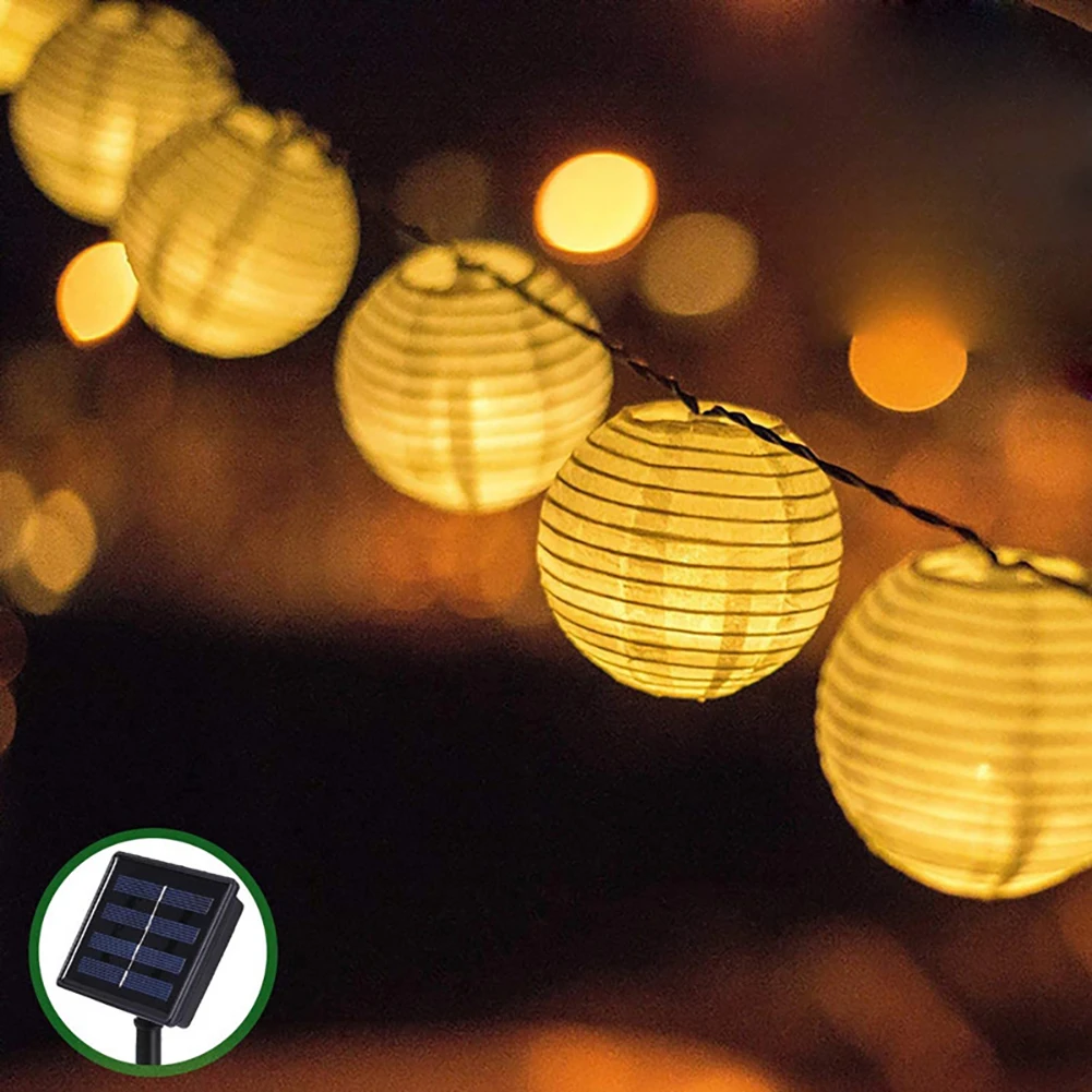 

Solar Lantern Led String Lights Waterproof Outdoor Landscape Decorative Lights For Garden Patio Party Lighting Strings
