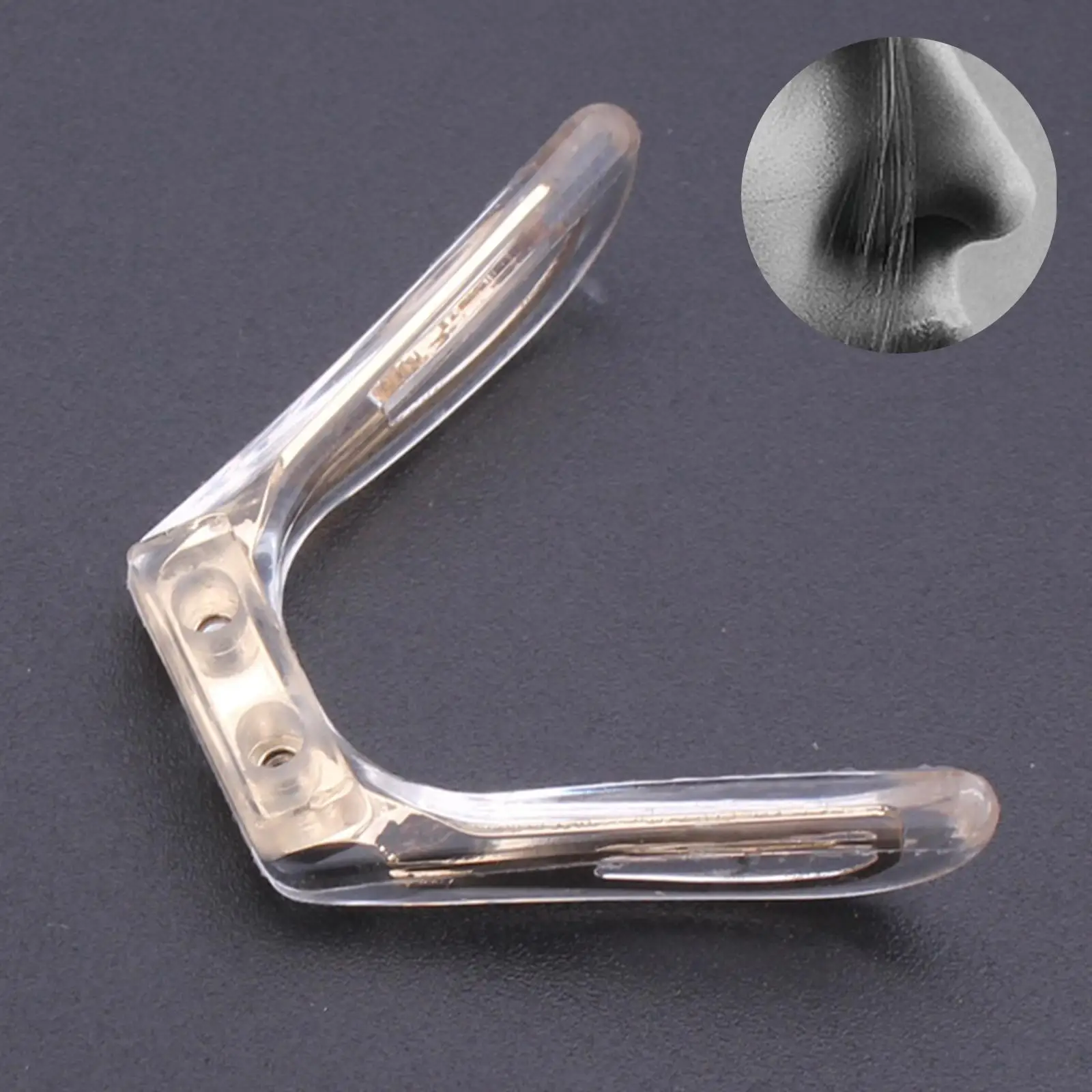 Glasses Nose Pads Eyeglass Saddle Bridge Silicone U Shape Metal Core U Shaped Bracket Sunglasses