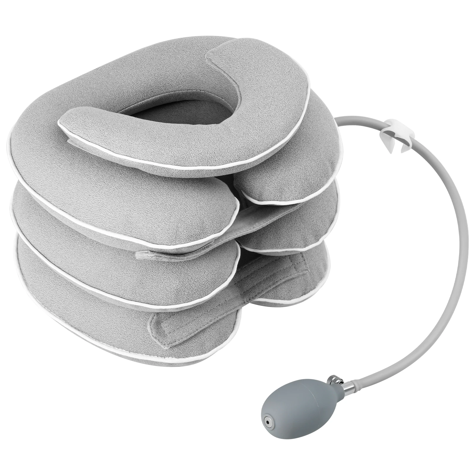 Adjustable Inflatable Neck Support Brace for Pain Relief and Comfort