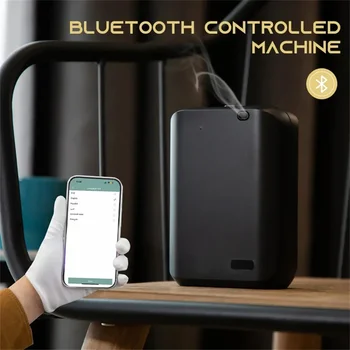 Essential Oil Diffuser Bluetooth Controlled Electric Diffuser Fragrance Device For Home 150ml Capacity Home Aromatherapy Machine 1