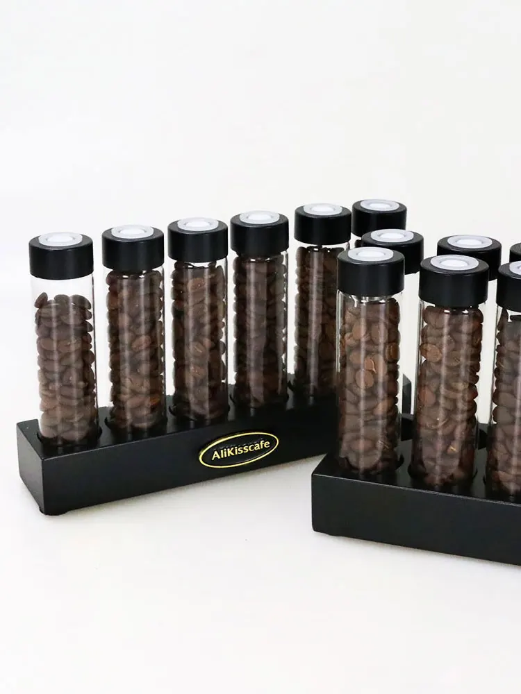Description Picture 2 of itemCoffee Beans Storage Containers Vacuum Sealed 22g One-Way Exhaust Single Dose Tubes Tea Home Kitchen Accessories Barista Tools
