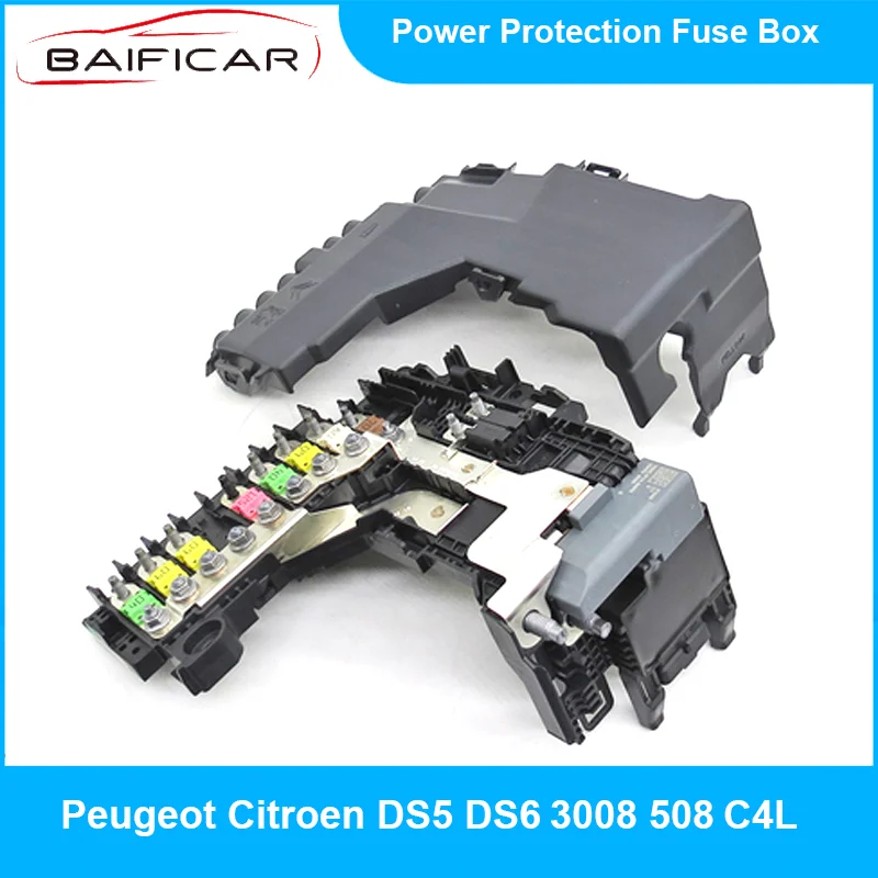 Baificar Power Protection Fuse Box For Peugeot Citroen DS5DS6 3008 508 C4L C6