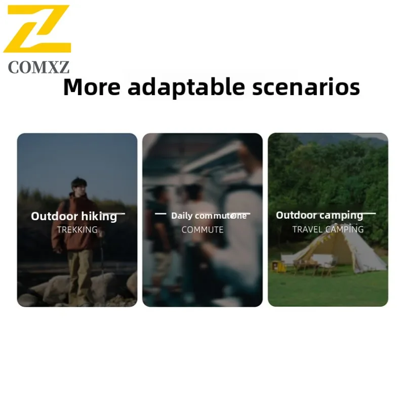 COMXZ 2025 High Quality Mens Jacket Hooded Hiking Mountaineering Lightweight Zipper Jackets Casual Travel Autumn New Outerwear