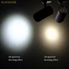 New Dimeable LED Track Light Interior Design Allows for Easy Installation of Scaled Rotary Track Spotlights in Homes and Decor 4