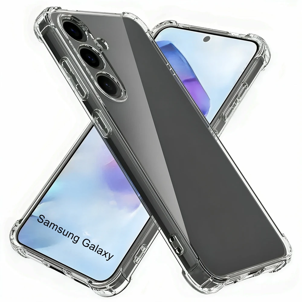 Transparent Slim Silicone Bumper Phone Case