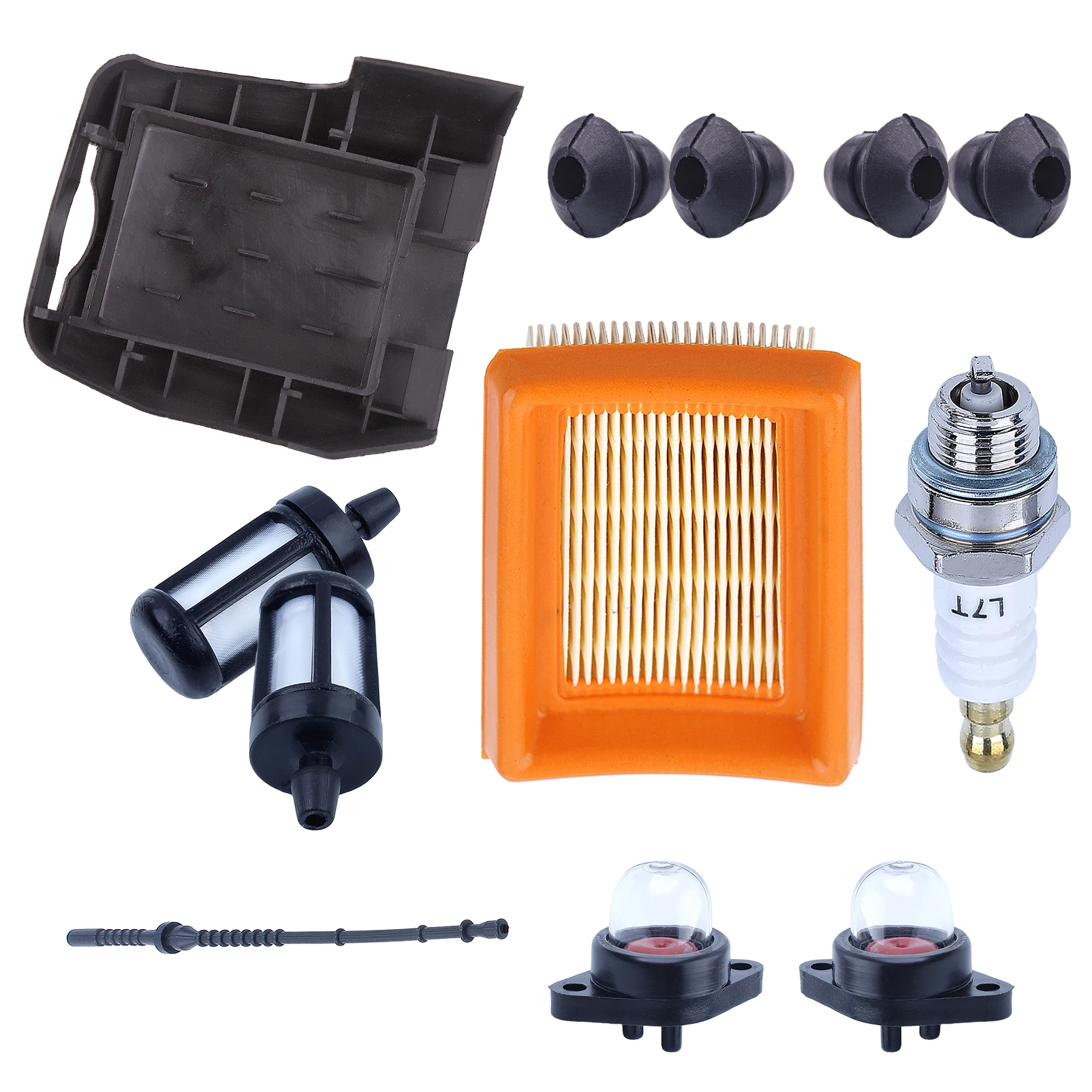 Kit Filtre à Air + Carburant + Tuyau Pour Débroussailleuse STIHL FS120, FS200, FS250, FS350
