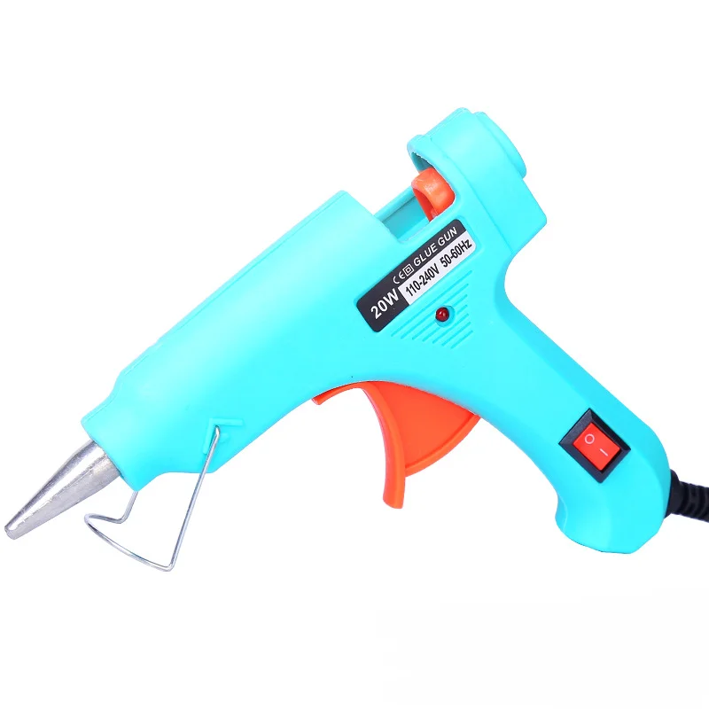 

20W Hot Melt Glue Gun Glue Stick Mini Adhesive Hot Gun Heater Electric Heat Temperature Gun DIY Industrial Repair Tools
