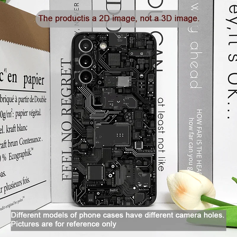 Imitation Circuit Board Pattern Phone Case Cover