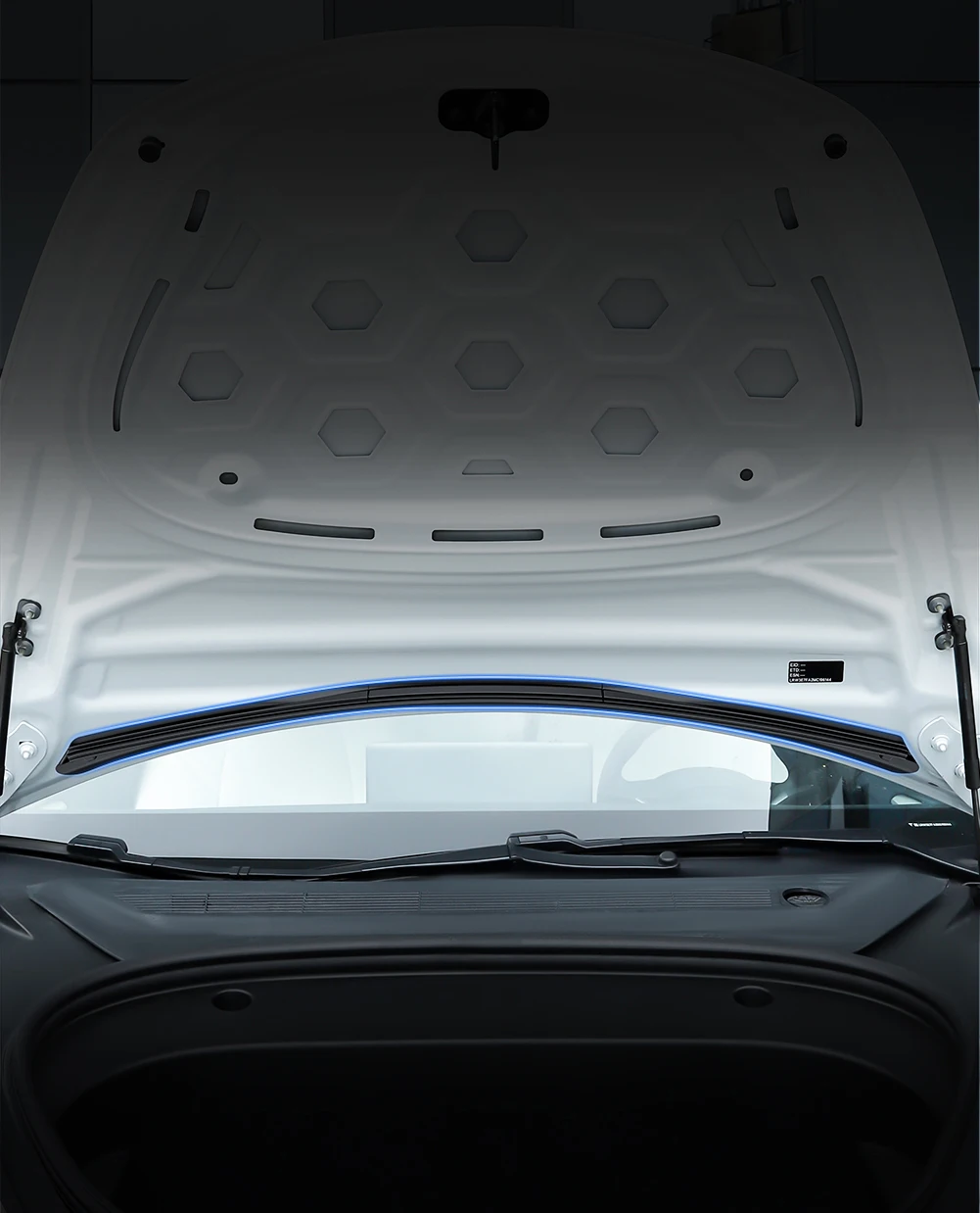 Front Hood Dust Proof Seal Waterproof Strip For Tesla Model Y 3 Car Accessories