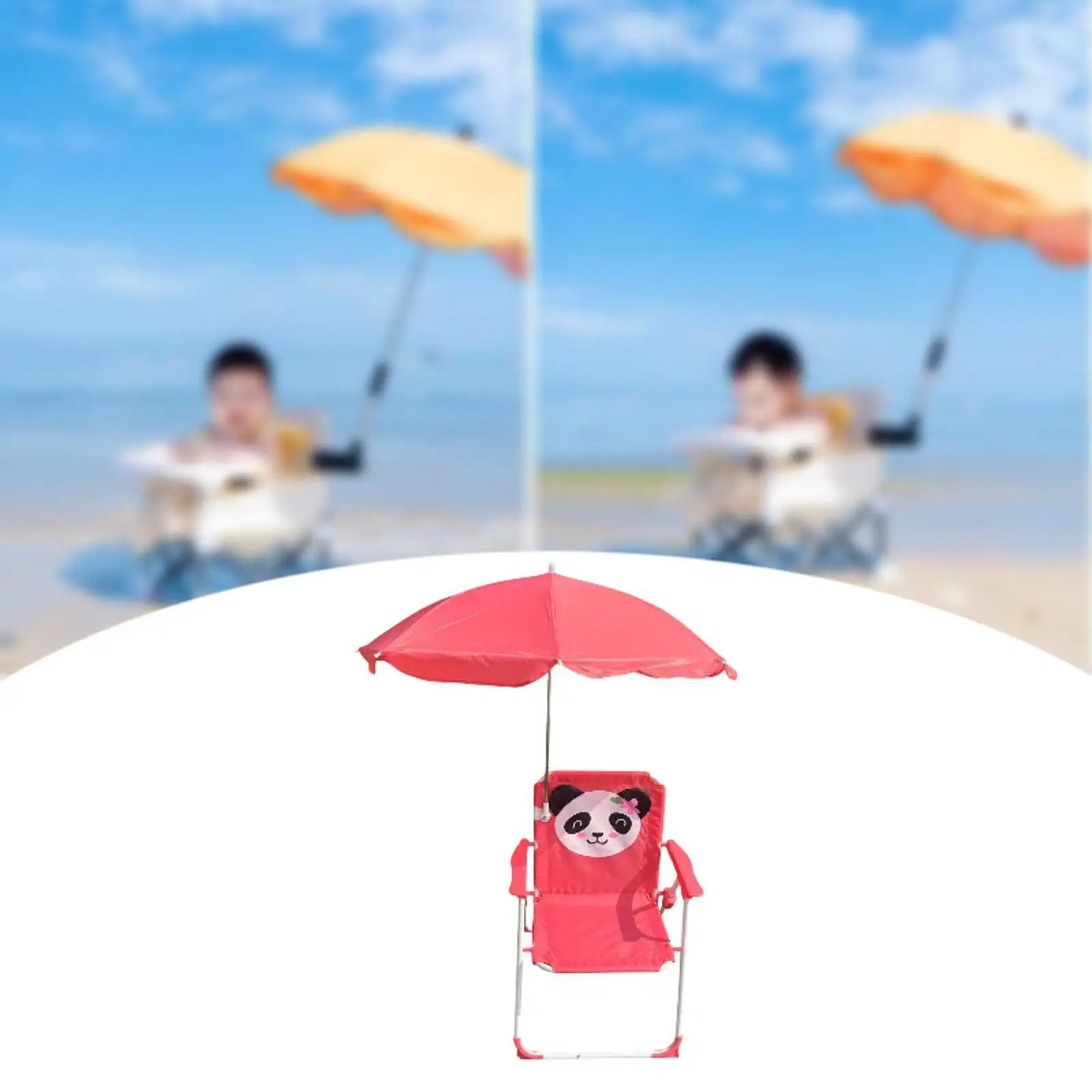 Child Folding Beach Chair with Umbrella Camping Chair for Sun Kids Fishing Child Folding Beach Chair with Umbrella Camping Chair for Sun Kids Fishing
