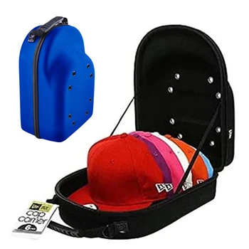 Étui de transport de chapeau de voyage en plein air Portable, rangement de casquettes, coque rigide, boîte de protection de chapeau, étui de voyage, sac de transport de casquette de Baseball 1