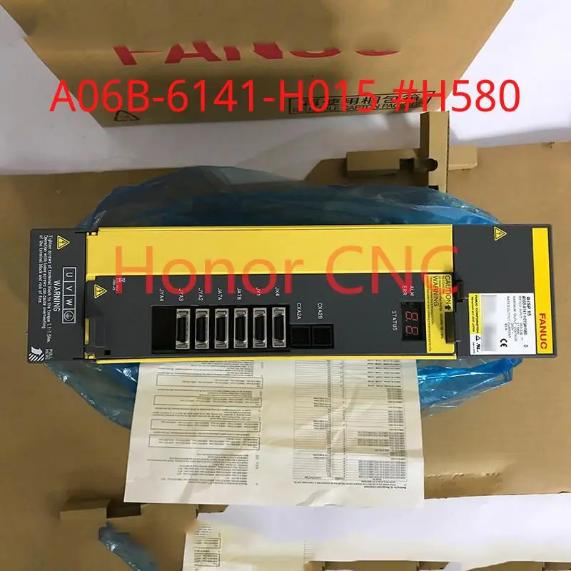 

Brand New FANUC A06B-6141-H015 #H580 FANUC A06B 6141 H015 #H580 Servo Drive Ampilifer Module