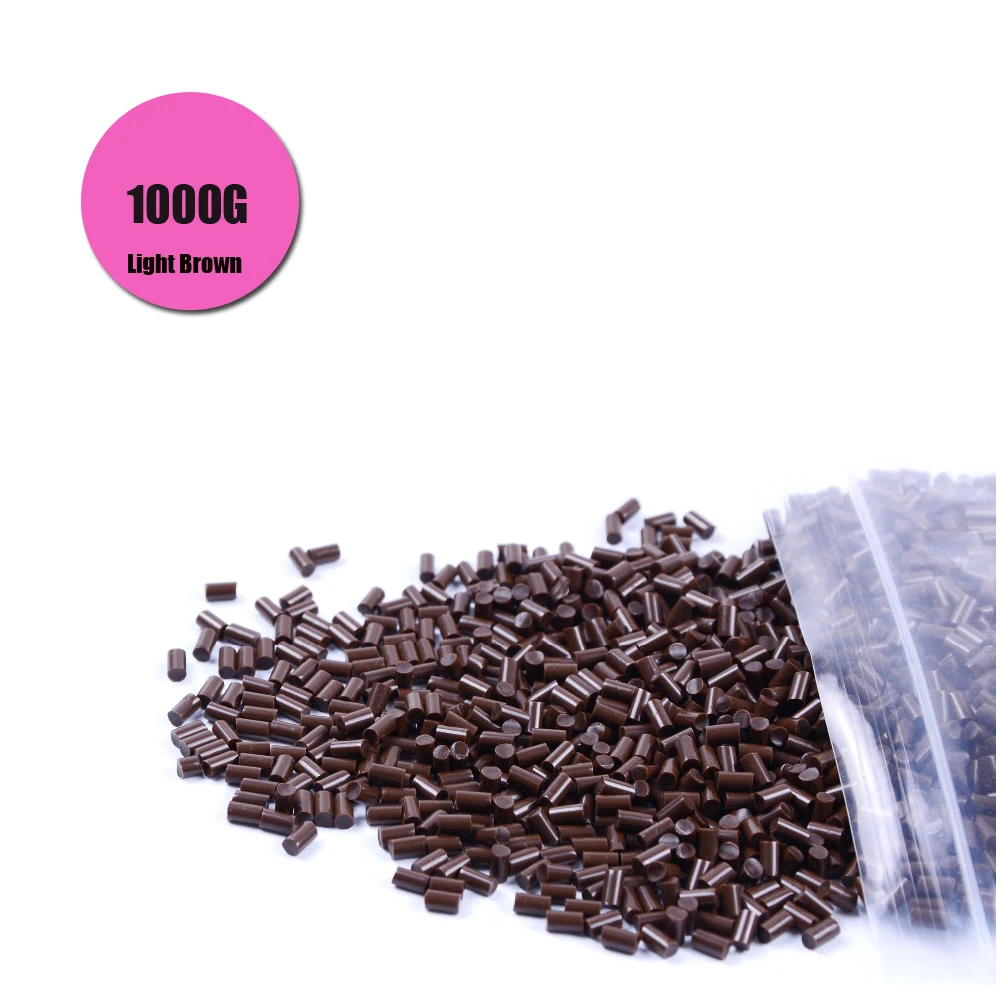 Hair extension glue stick keratin grain Keratina Strong Italian Keratin Glue Stick Beads 100% Genuine Italian Keratin Grain Transparent White Color